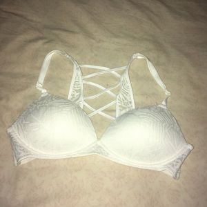 Victoria’s Secret PINK white lace bra NEVER WORN